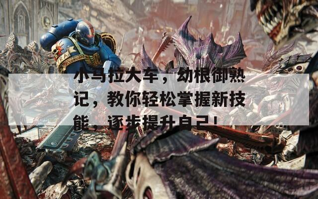 小马拉大车，幼根御熟记，教你轻松掌握新技能，逐步提升自己！