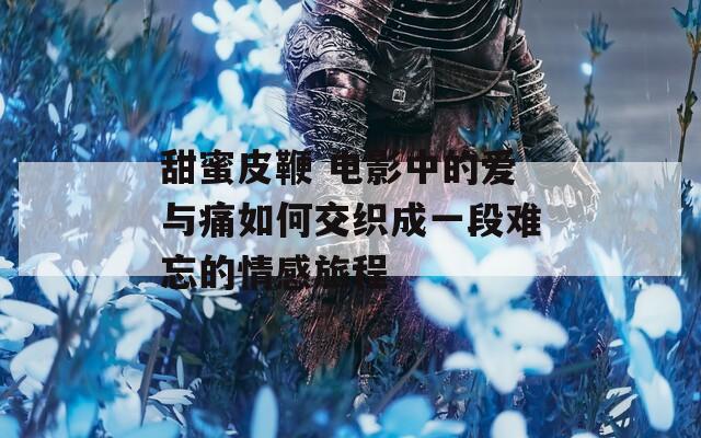 甜蜜皮鞭 电影中的爱与痛如何交织成一段难忘的情感旅程