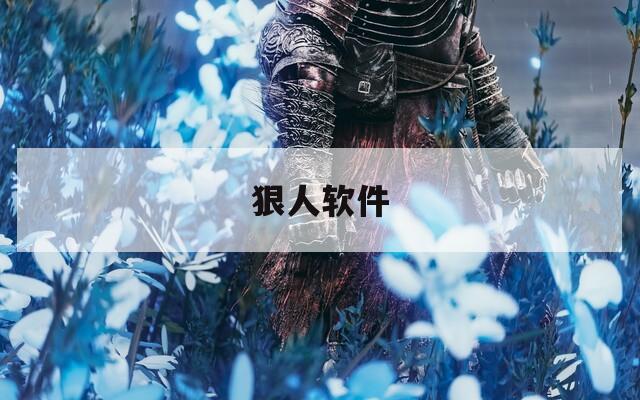 狠人软件