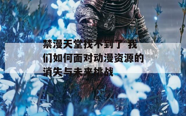 禁漫天堂找不到了 我们如何面对动漫资源的消失与未来挑战